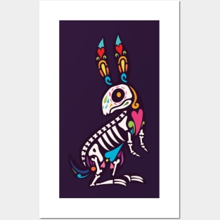 day of the dead animal Posters and Art